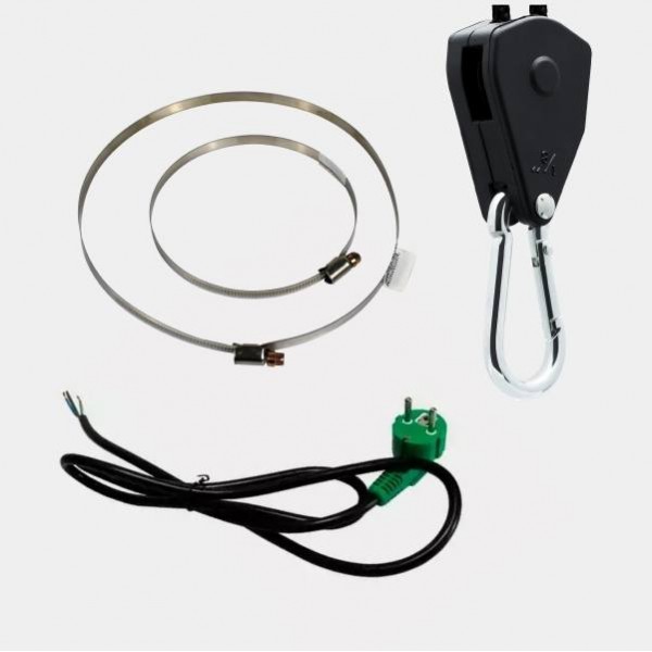 Kit complet avancé : colliers de serrage et poulies