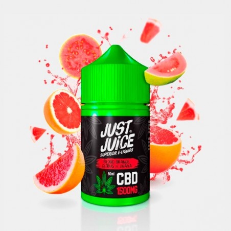E-Liquide CBD Blood Orange Citrus Guava de Just Juice