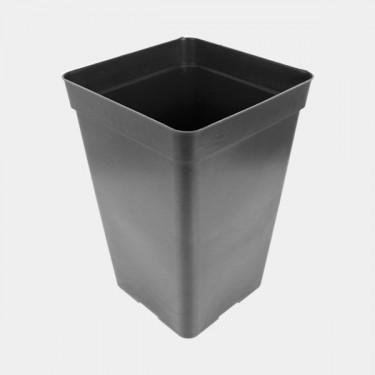 Pots noirs carrés - GB The Green Brand