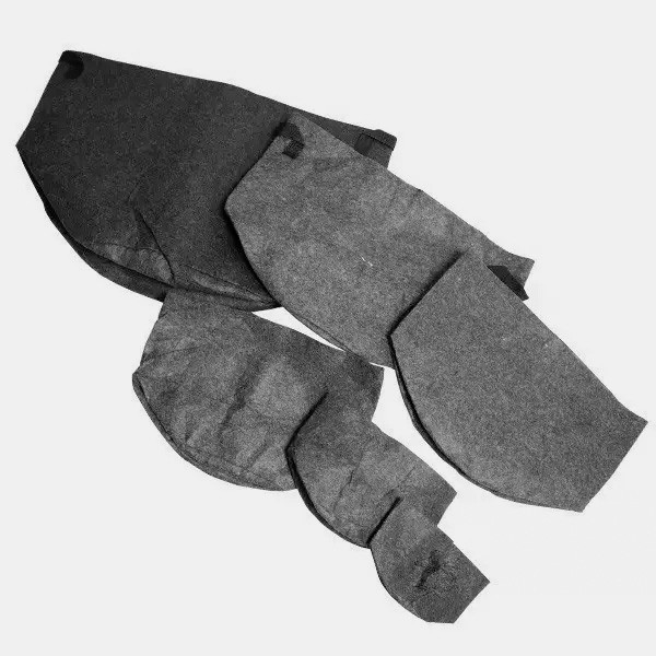 Voir Pot en tissu noir - GB The Green Brand