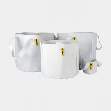 Pot V-Pot en tissu blanc