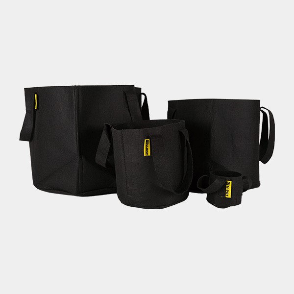 Voir Pot V-Pot en tissu noir Evocrop -  GB The Green Brand