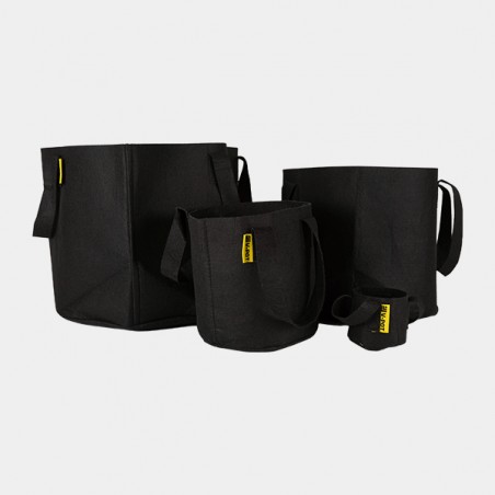 Pot V-Pot en tissu noir Evocrop -  GB The Green Brand
