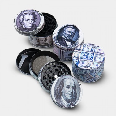 View Grinder Mr.President 4 parties 50 mm - GB The Green Brand