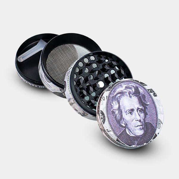 Grinder Mr.President 4 parties 50 mm - GB The Green Brand