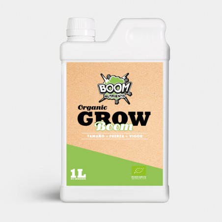 Organic Grow Boom Nutrients 100% végétal - Grow Barato