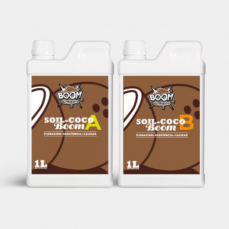 Acheter Soil Coco Boom A+B de Boom Nutrients - Grow Barato