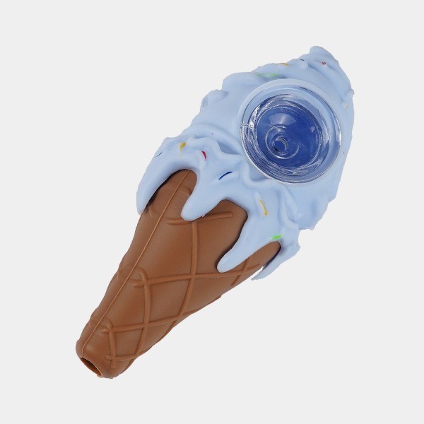 Pipe en Silicone Glace