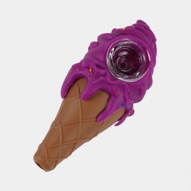 Pipe en Silicone Glace