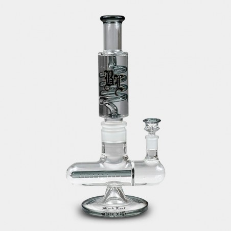 Bang Refroidisseur à gel avec spirale + fente en ligne Black Leaf gris