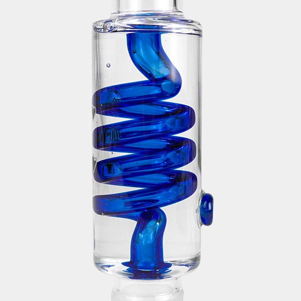 Bang Refroidisseur à gel avec spirale + refroidisseur Inline Slit Black Leaf