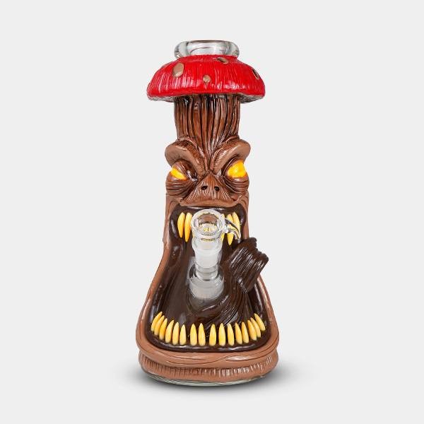 Bong Glass Mushroom Monster 31cm - GB The Green Brand