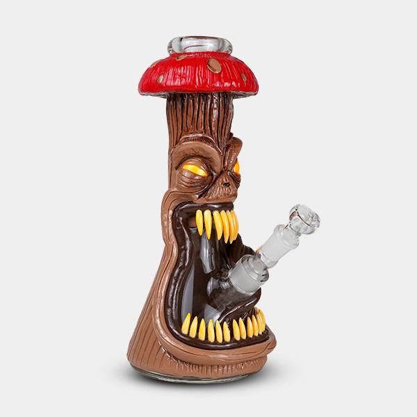 Bong Glass Mushroom Monster 31cm - GB The Green Brand