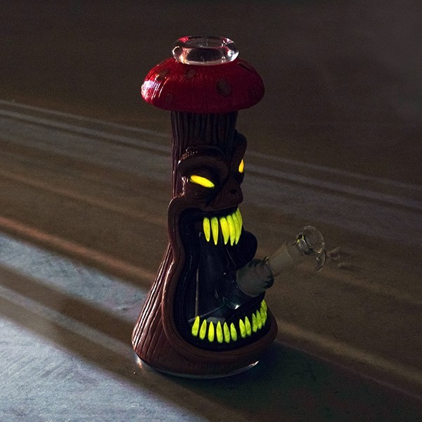 Bong Glass Mushroom Monster 31cm - GB The Green Brand