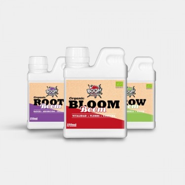 Organic Tripack engrais bios Boom Nutrients - Grow Barato