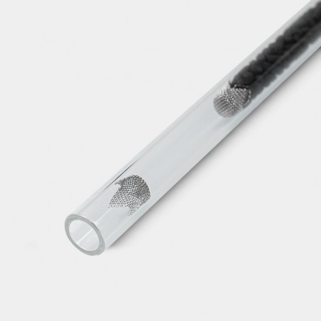Pipe en verre à charbon actif One Hitter - GB The Green Brand