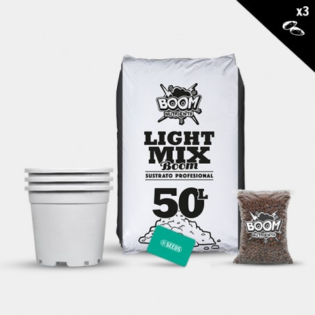 Kit extérieur féminisées de Boom Nutrients - Grow Barato