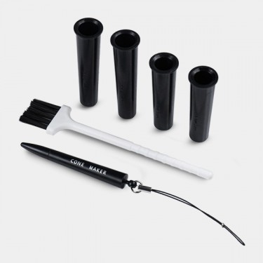 Plateau à rouler avec bouchons, brosse et tasseur