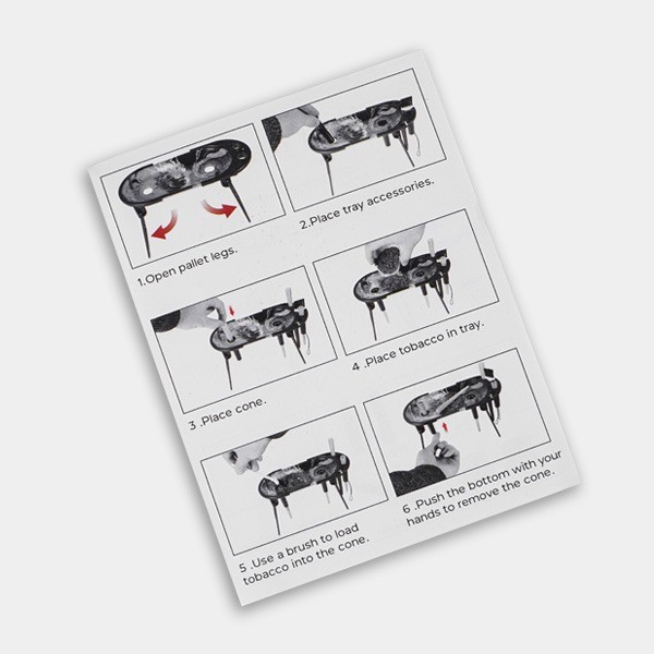 Plateau à rouler avec cônes mode d'emploi