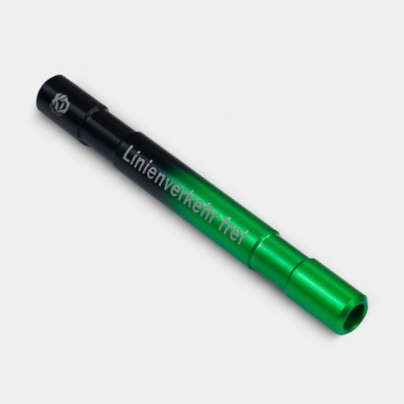 Paille A Sniffer en aluminium Linienverkehr Frei - GB The Green Brand