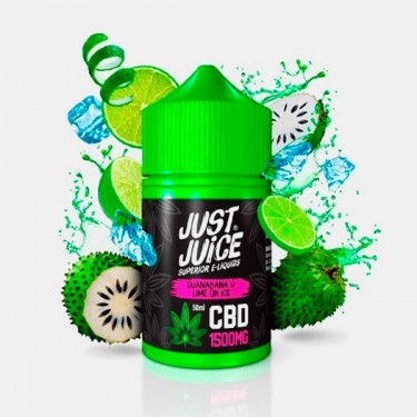E-Liquid CBD Guanabana Lime on Ice Just Juice - GB The Green Brand