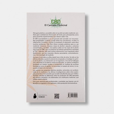 Livre 'CBD: El Cannabis Medicinal' version espagnole