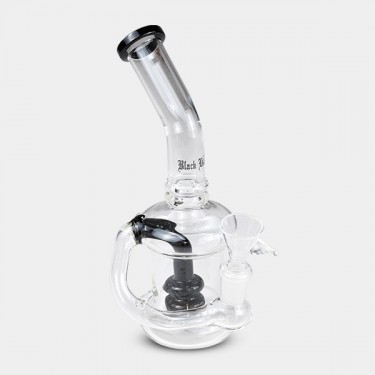 Bong Percolateur Double Black Leaf - GB The Green Brand