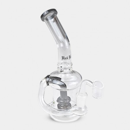 Bong Percolateur Double Black Leaf - GB The Green Brand
