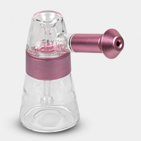 Bubbler en verre et aluminium 11,5 cm - GB The Green Brand