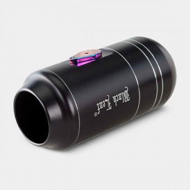 Pipe en Aluminium avec Filtre à Fumée Black Leaf