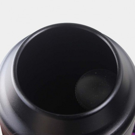 Pipe en Aluminium avec Filtre à Fumée Black Leaf