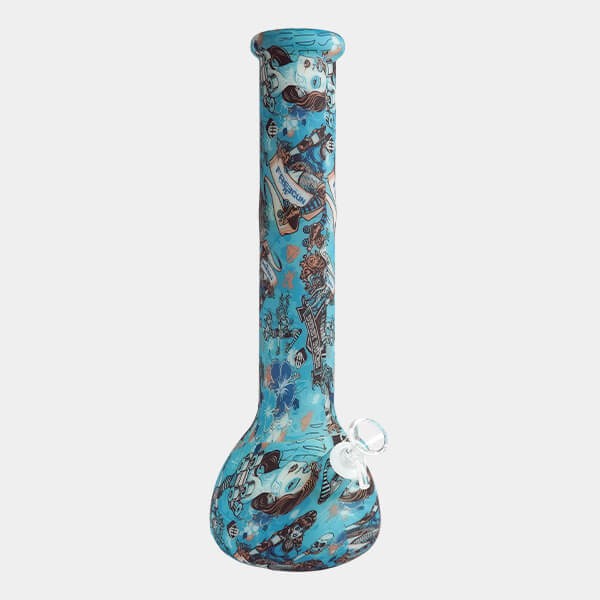 Bong Fluorescent en Silicone XL