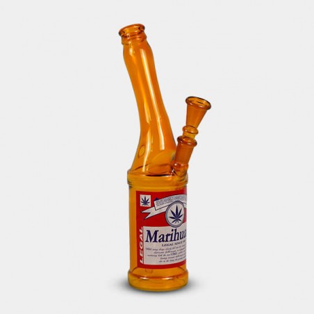 Bang Bouteille de bière en verre 26 cm