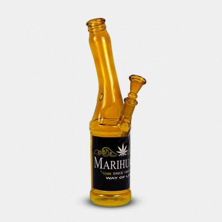 Bang Bouteille de bière en verre 26 cm