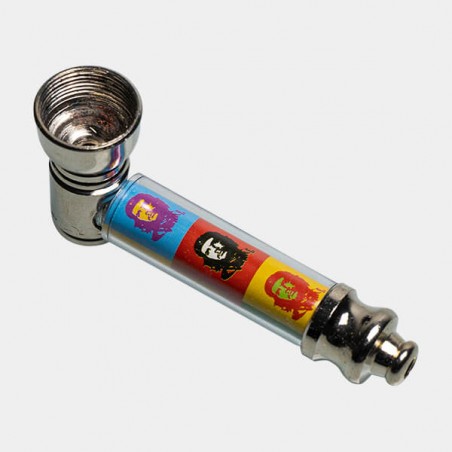 Set Pipe en métal avec filtres et briquet