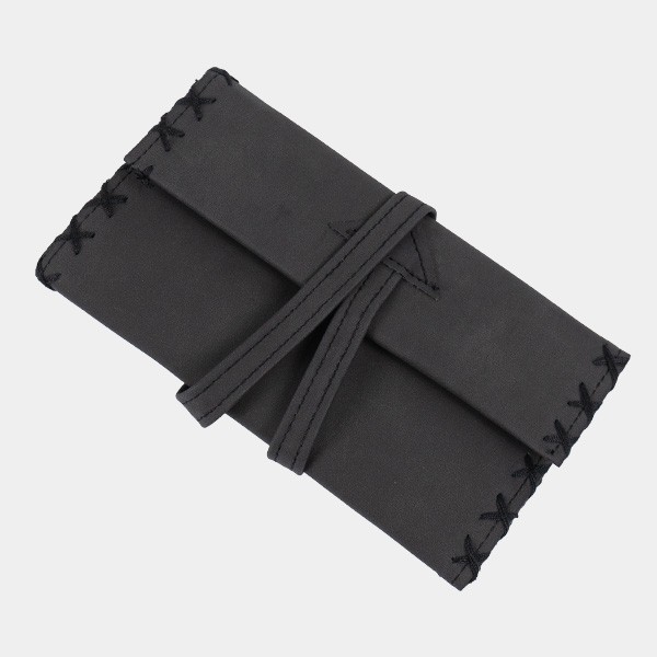 Blague à tabac en simili cuir avec fermeture éclair - GB The Green Brand