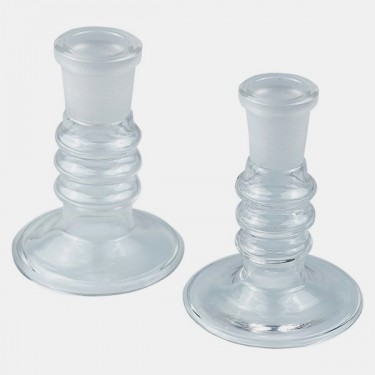 Support en verre pour douilles