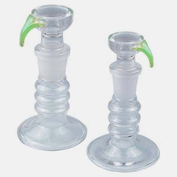 Support en verre pour douilles de Bongs - GB The Green Brand