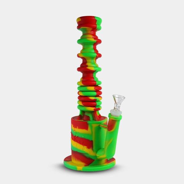 Bong en Silicone Accordéon