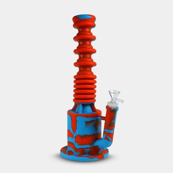 Bong en Silicone Accordéon