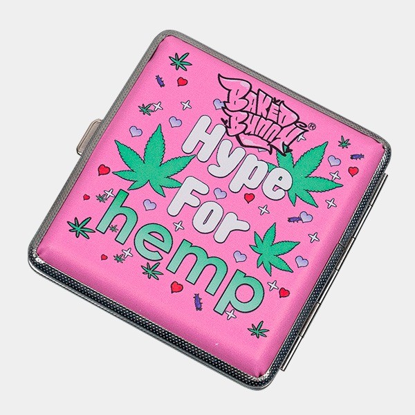 Étui à Cigarettes en métal rose