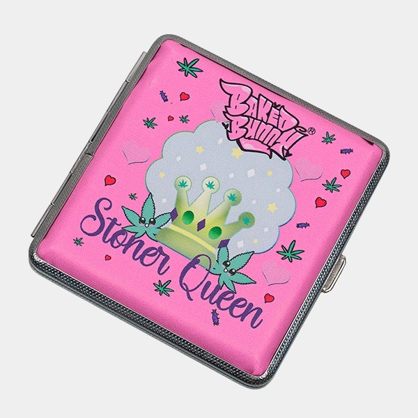 Étui à Cigarettes en métal rose