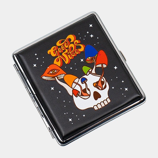 Étui à Cigarettes en Métal Champ Mushroom