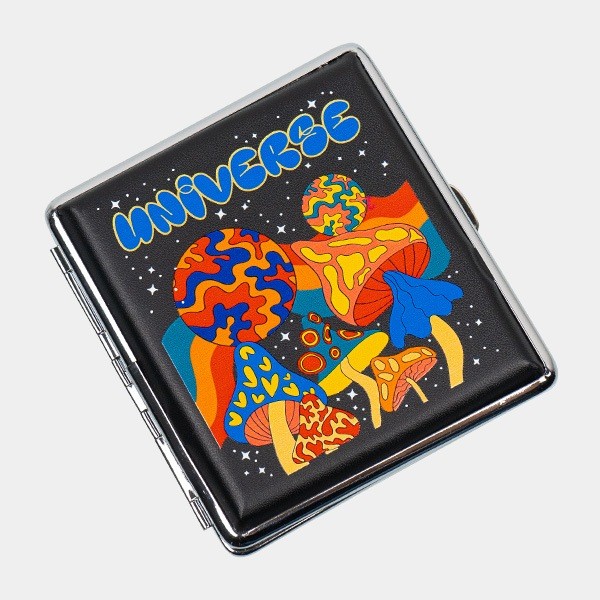 Étui à Cigarettes en Métal Champ Mushroom - GB The Green Brand