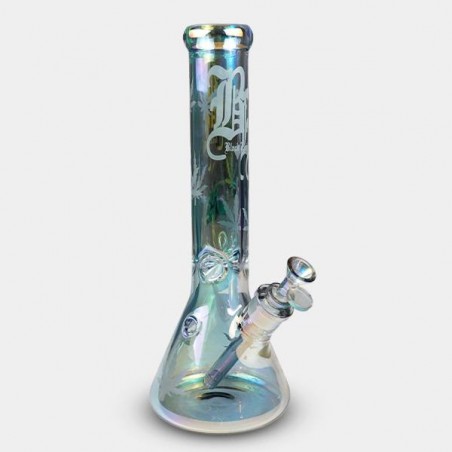 Bong Ice Iridescent Black Leaf - GB The Green Brand