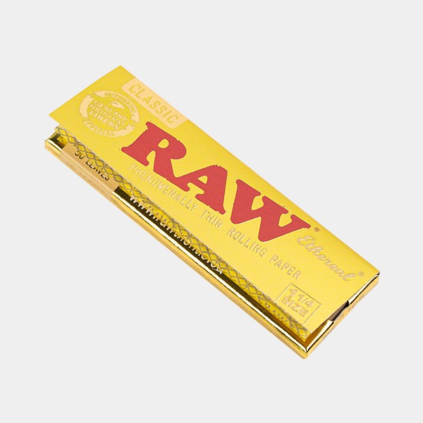 Carnet de feuilles à rouler RAW Ethereal 1.1/4