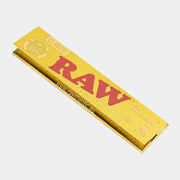 Carnet de feuilles à rouler RAW Ethereal King Size Slim