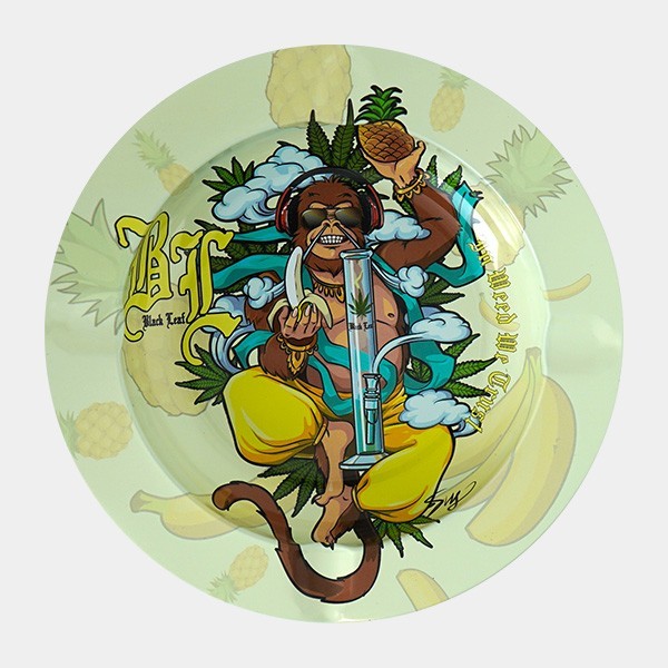 Cendrier en métal Marijuana Hanuman