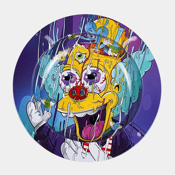 Cendrier en métal Cannabis Melting K
