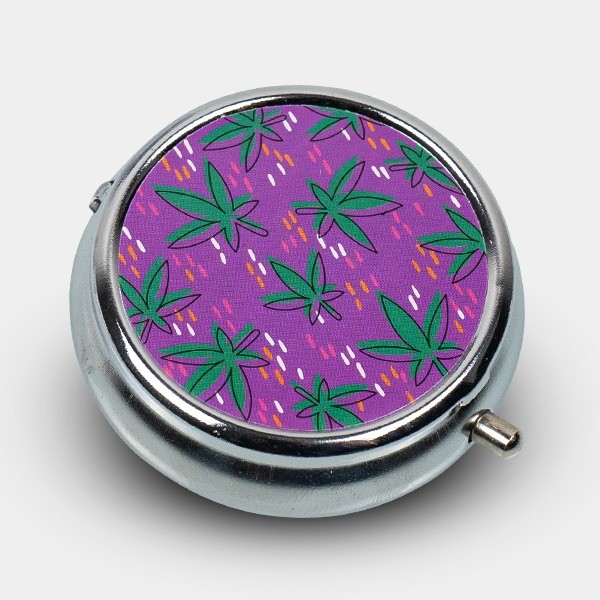 Cendrier de Poche Motifs Feuilles - GB The Green Brand